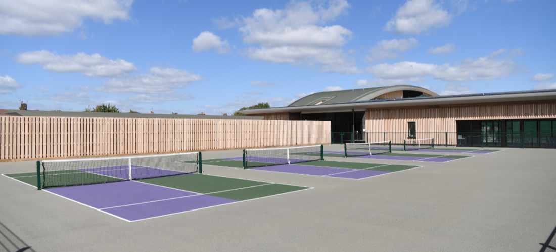 Outdoor hard courts